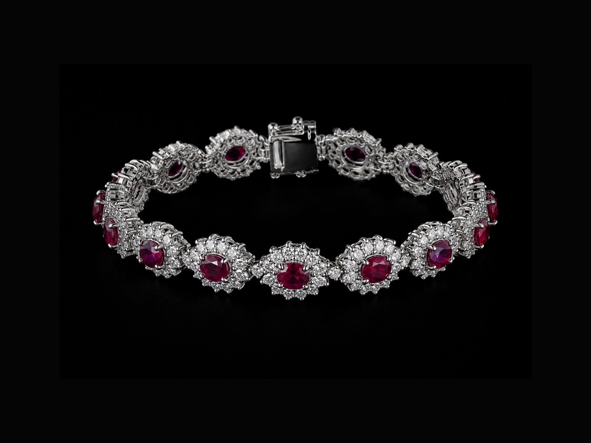 Ruby bracelet