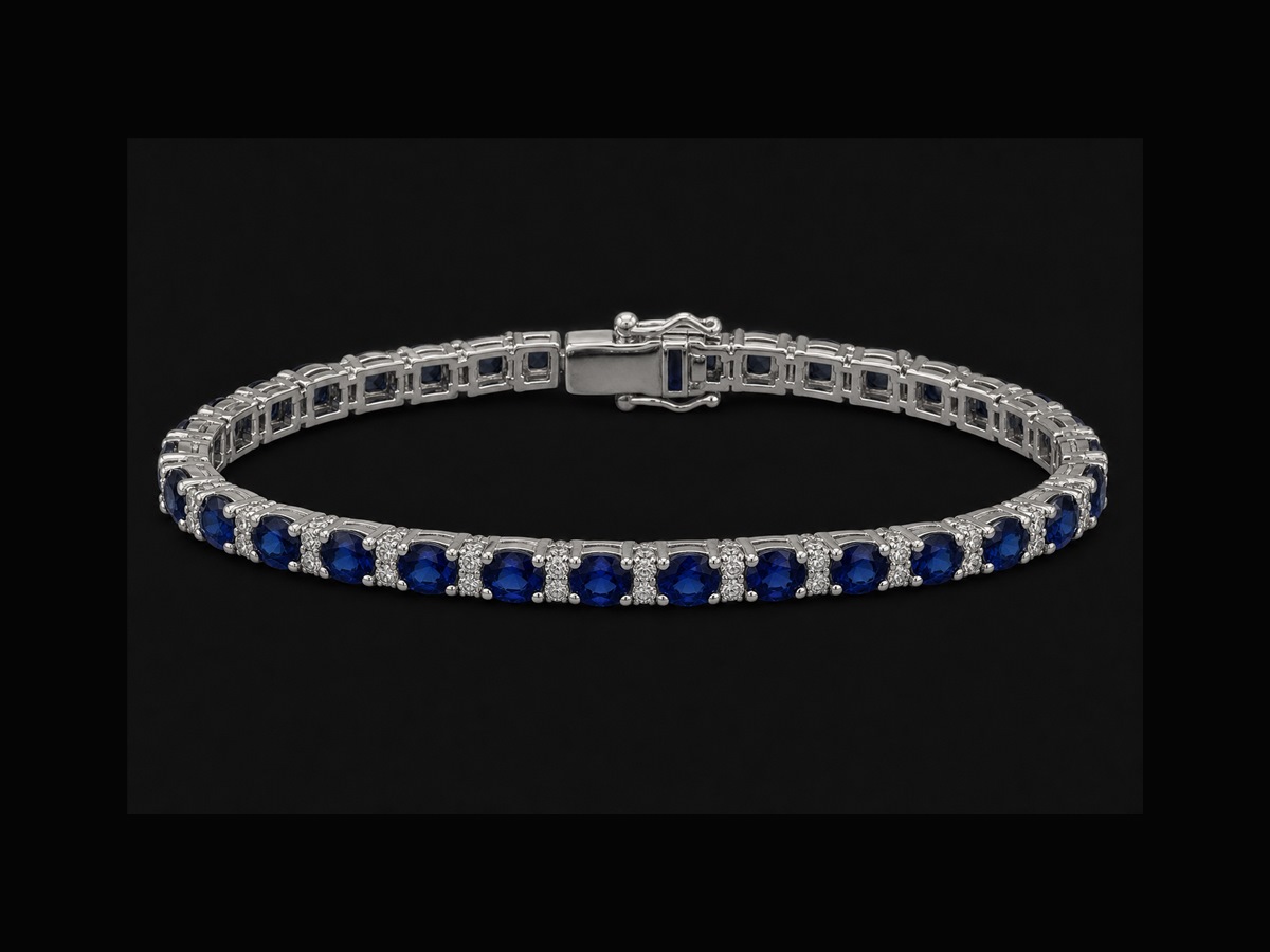 Sapphire bracelet