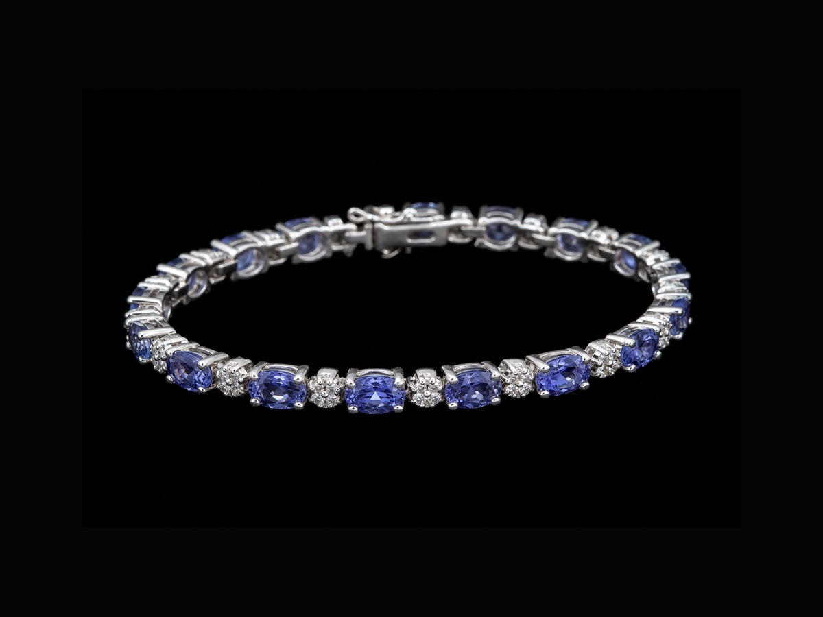 Tanzanite bracelet