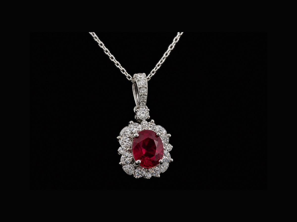 Collier rubis