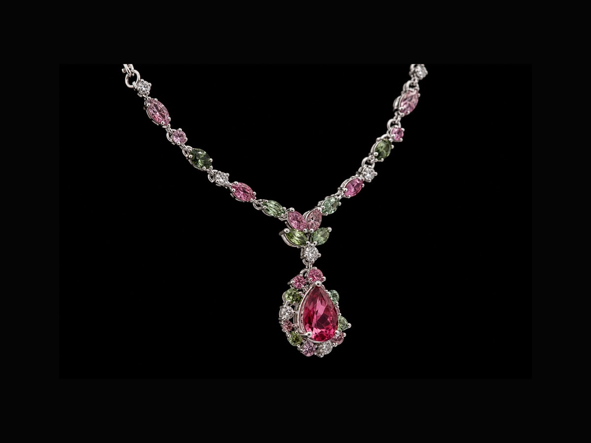 Collier tourmaline
