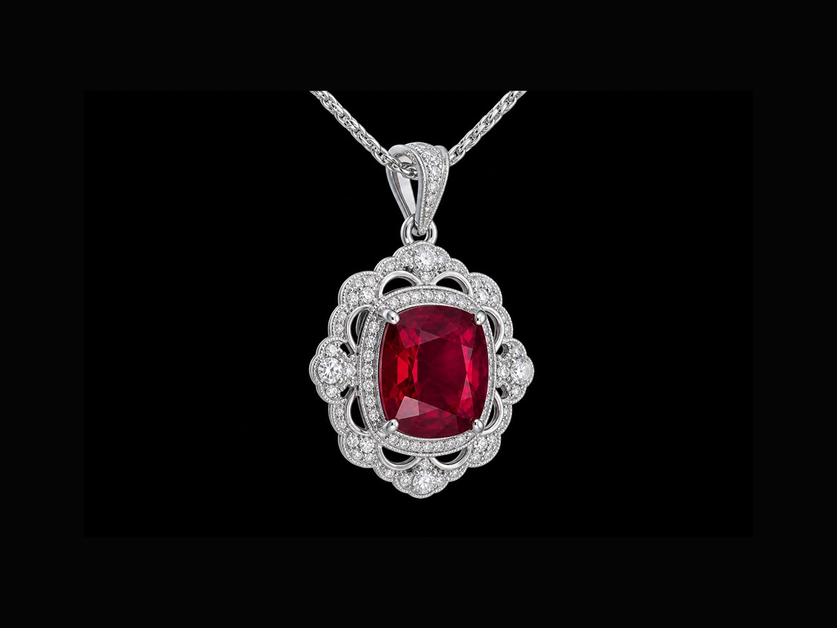 Ruby pendant