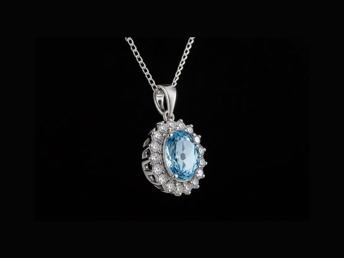 Topaz pendant